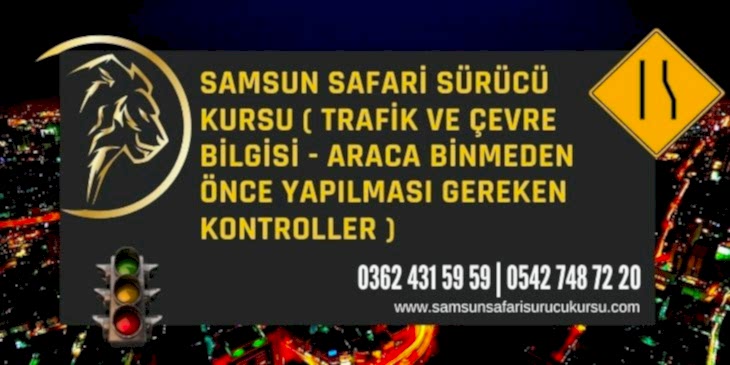 Araca Binmeden Önce Yapılması Gereken Kontroller Ders Videosu