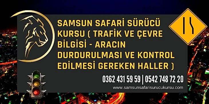 Aracın Durdurulması ve Kontrol Edilmesi Gereken Haller Ders Videosu